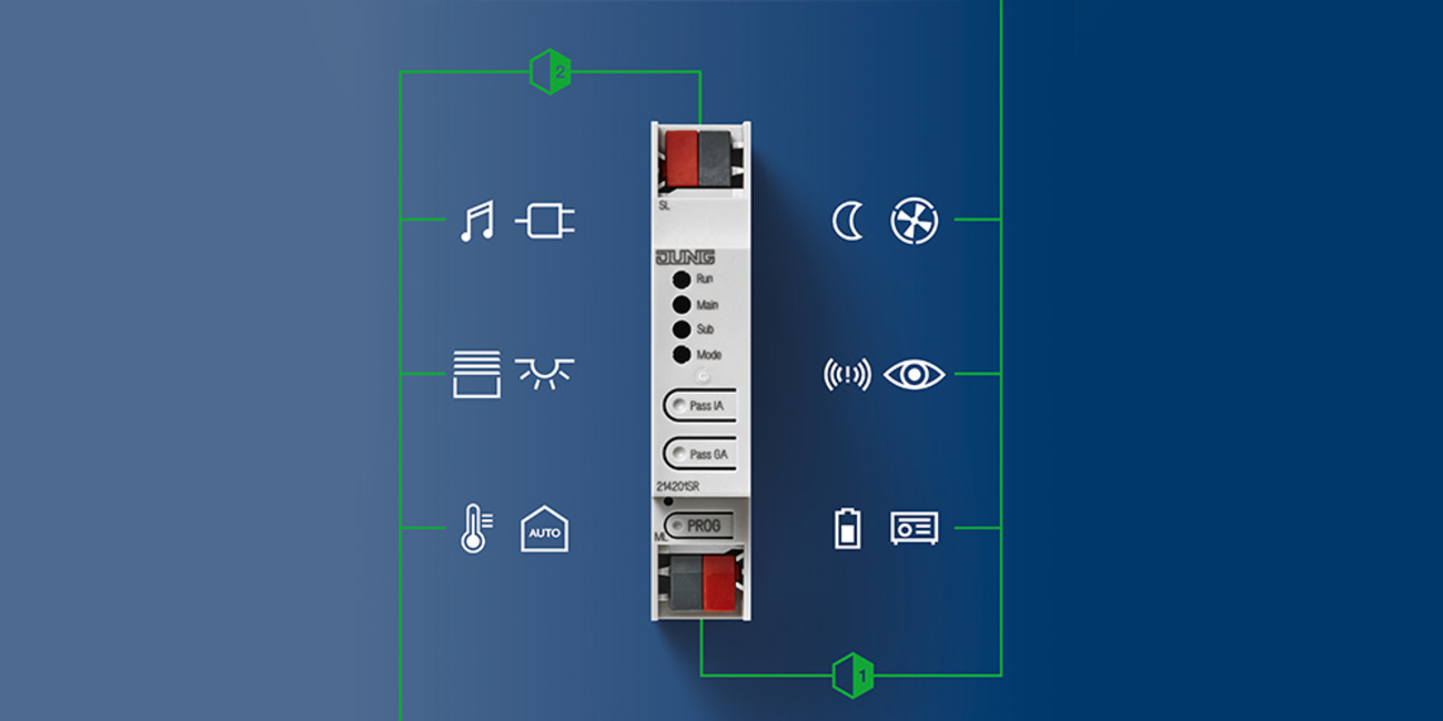 KNX Bereichs- und Linienkoppler bei Elektro Wenzl GmbH in Pappenheim-Bieswang