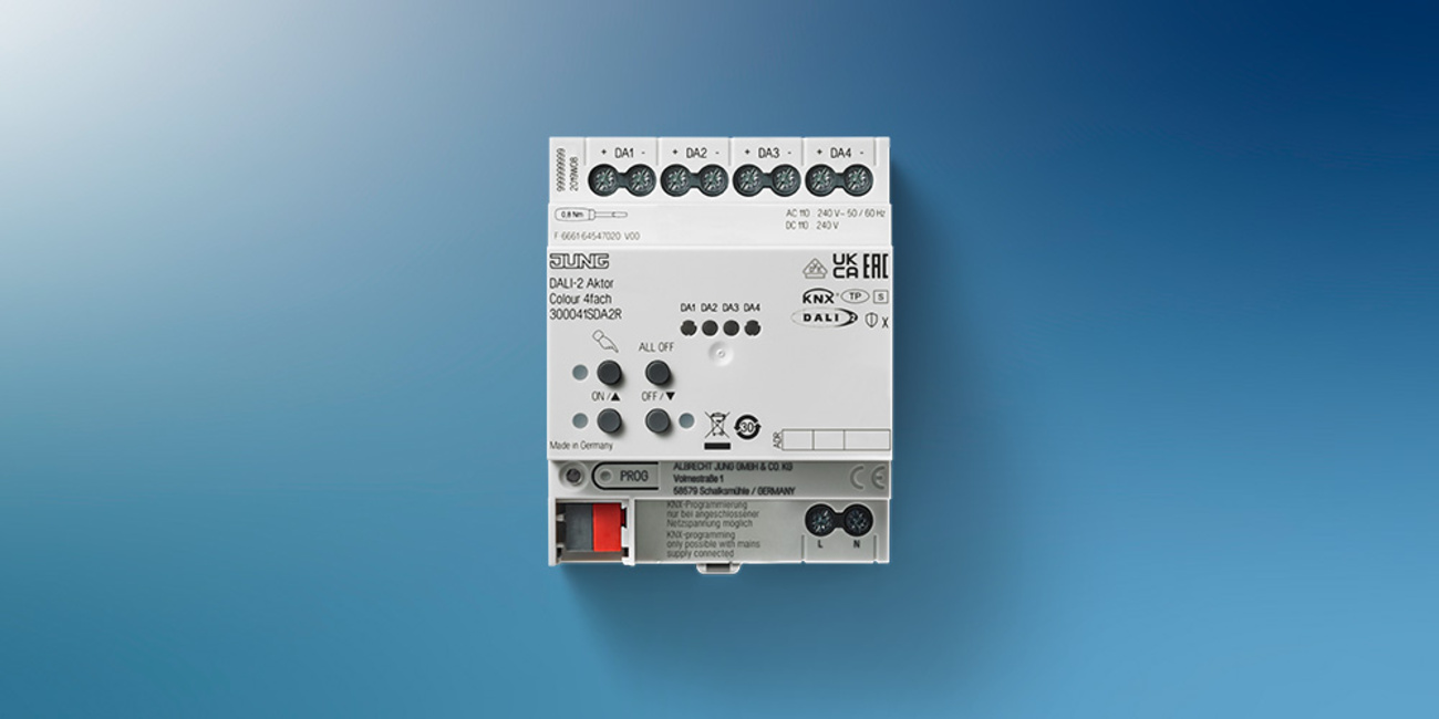 KNX DALI 2 Gateway Colour bei Elektro Wenzl GmbH in Pappenheim-Bieswang